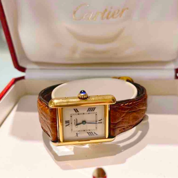 Cartier Accessories - Cartier vintage tank watchSOLD‼️‼️